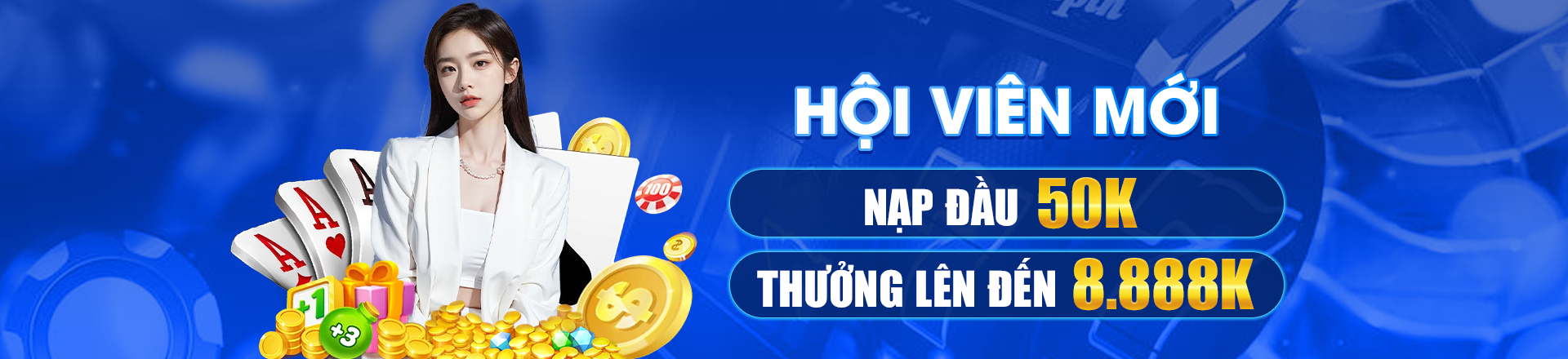 Hình ảnh quảng cáo của km888 hiển thị nền tảng và các lợi ích