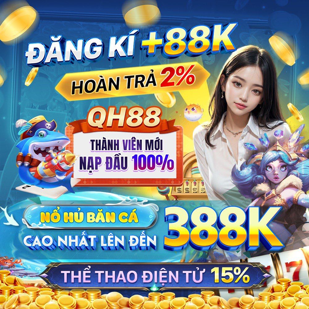Hình ảnh quảng cáo của km888 hiển thị nền tảng và các lợi ích